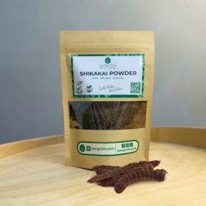 Pure Organic Shikakai Powder for Soft, Silky Hair